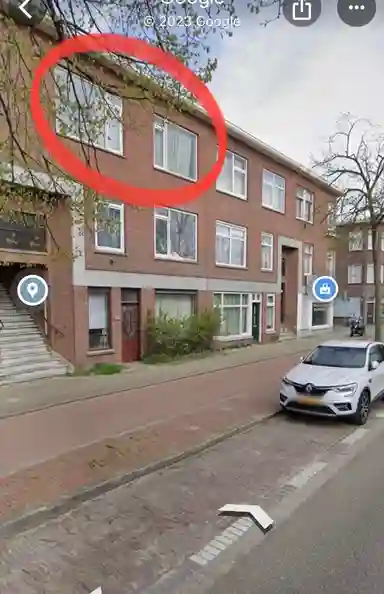 9m2 room to rent for 1000€/month in Loosduinseweg, The Hague