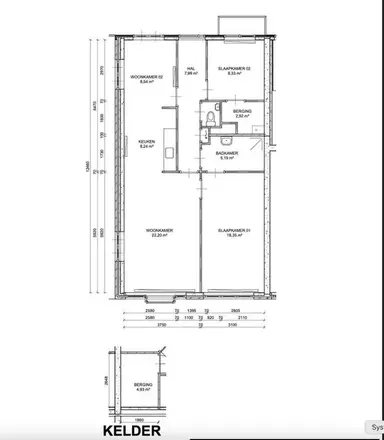 85m2 apartment to rent for 1239€/month in Rengerskerkestraat, Amsterdam