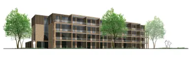 55m2 Appartamento in affitto per 743.27€/mese a M.W. Beijerinckstraat 7, Hengelo