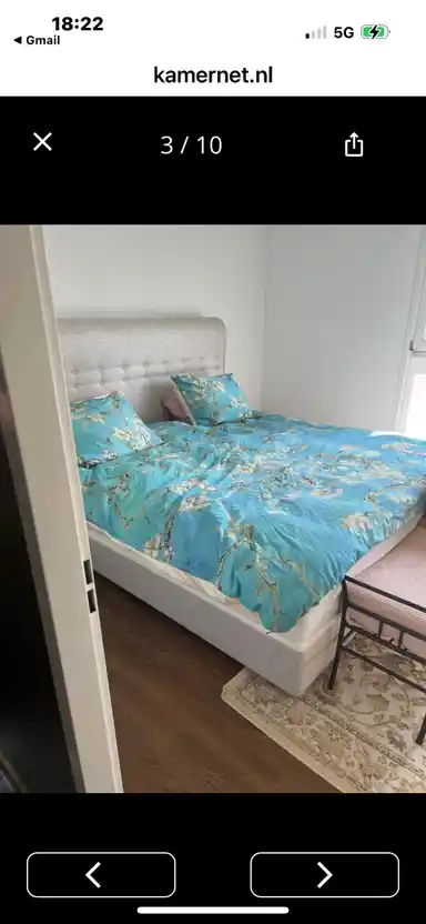 30μ² Δωμάτιο προς ενοικίαση για 998€/μήνα σε Kraaijensteinpark, Nieuw-Vennep