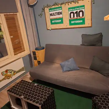 12m2 Kamer te huur voor 550€/maand in Wolphaertsbocht, Rotterdam