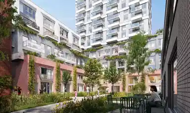 58m2 apartment in affitto per 1605€/mese a Plesostraat 67, Amsterdam