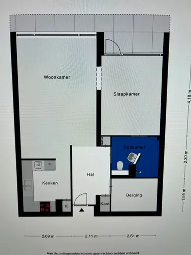 65m2 apartment to rent for 1395€/month in Herman Gorterlaan 335, Eindhoven