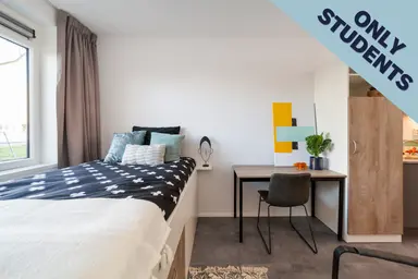 16m2 studio à louer pour 964.75€/mois à Limapad 370, Utrecht