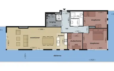 126m2 house to rent for 2050€/month in Hoofdstraat 77, Ossenzijl
