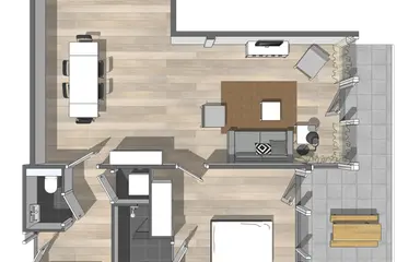 70m2 studio to rent for 1656€/month in Victoriapark 710, Eindhoven