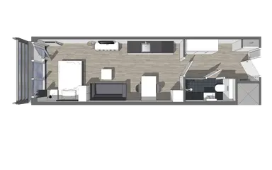 31m2 studio to rent for 928.5€/month in Stationsplein 68M, The Hague