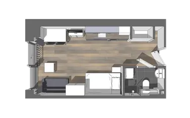 26m2 studio to rent for 1136€/month in Nijenoord 2-211, Utrecht