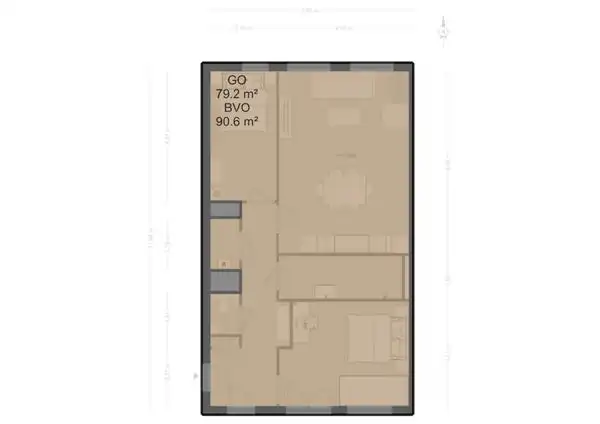 79m2 apartment to rent for 2275€/month in Bridgemankade 22, Hoofddorp