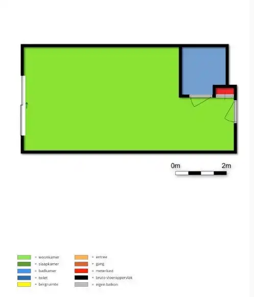 30m2 studio to rent for 871€/month in Noordhoekring, Tilburg